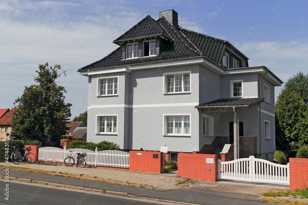 Doberlug-Kirchhain, Saniertes Wohnhaus