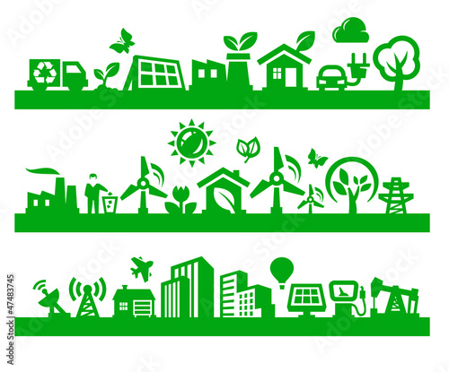 green city icons