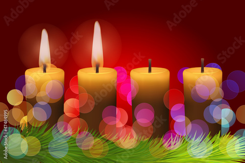 Adventskranz Zweiter Advent