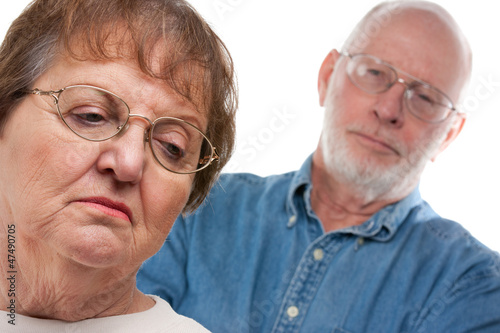 Senior Couple in an Argument