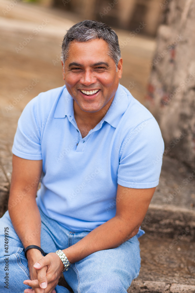 Handsome Hispanic Man Handsome Hispanic Man
