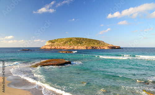 Cala Comte en Ibiza, España