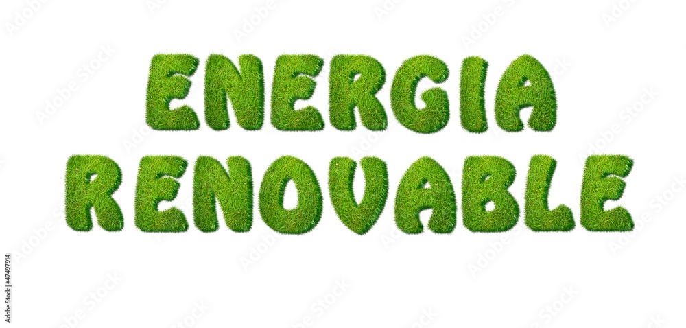 Fototapeta premium Energía renovable.