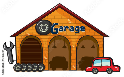 a garage