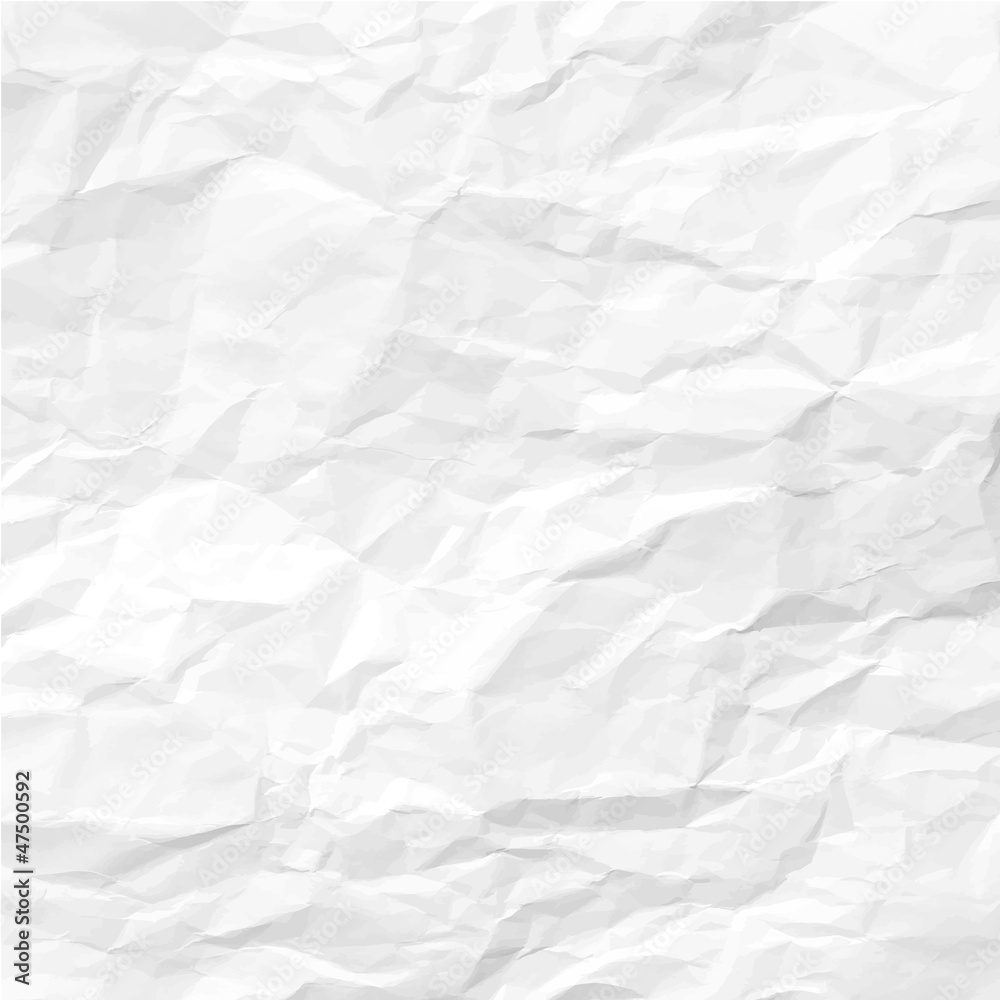 Obraz premium Tekstura zmięty papier. Wektor