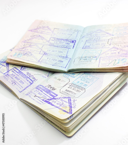 Passport Visa Stamps