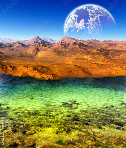 Space landscape