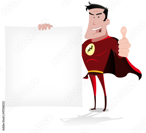 Super Hero Message