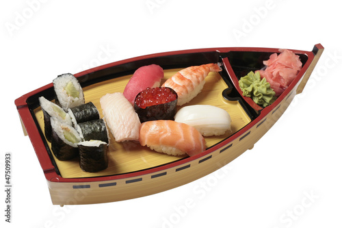set of sushi