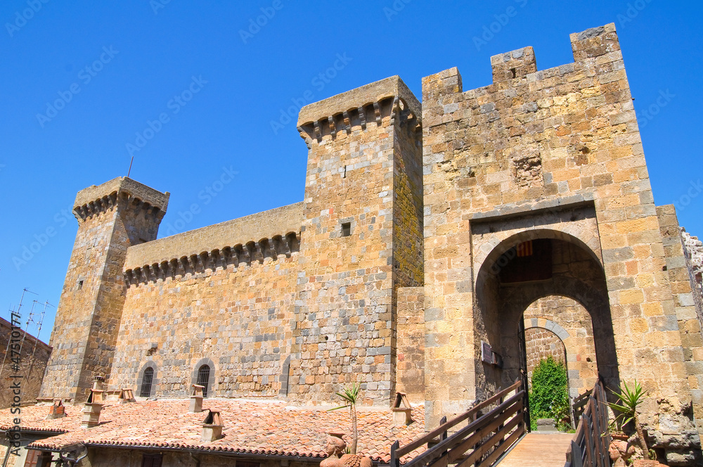 Castle of Bolsena. Lazio. Italy. Castle of Bolsena. Lazio. Italy.