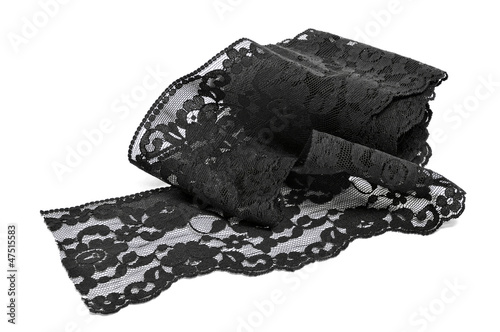 Εκτύπωση καμβά black blonde lace