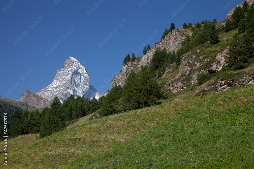 スイスの名峰、マッターホルン