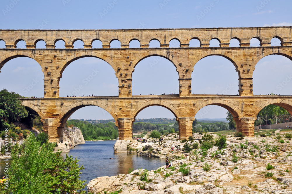 Pont du Gard, Linguadoca Roussillon, Francia