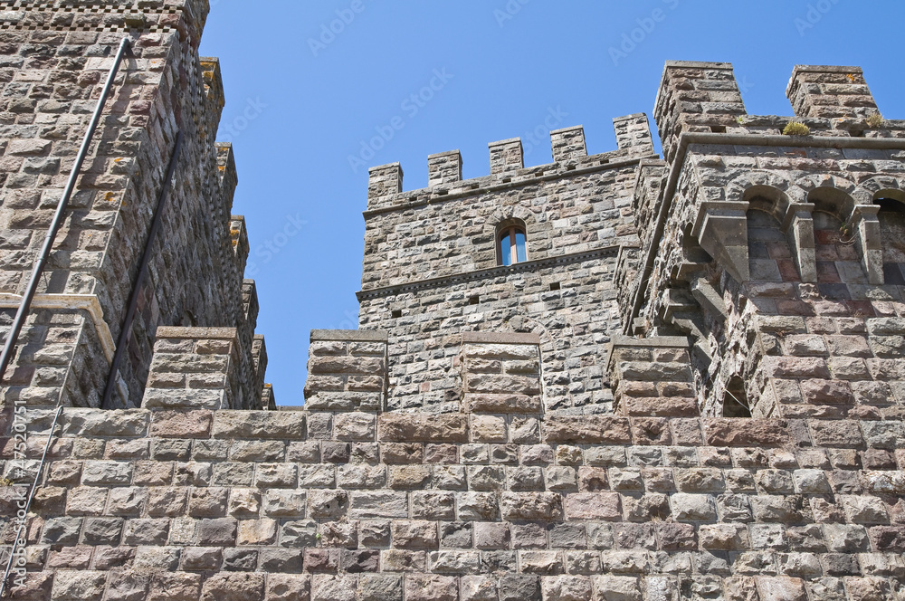 Castle of Torre Alfina. Lazio. Italy.