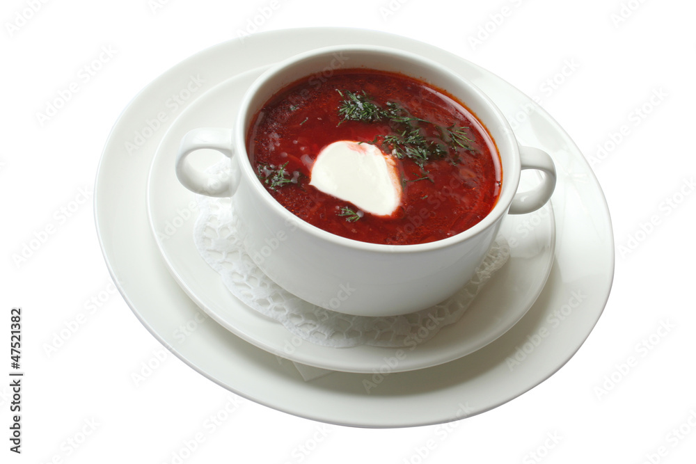 Ukrainian borsch