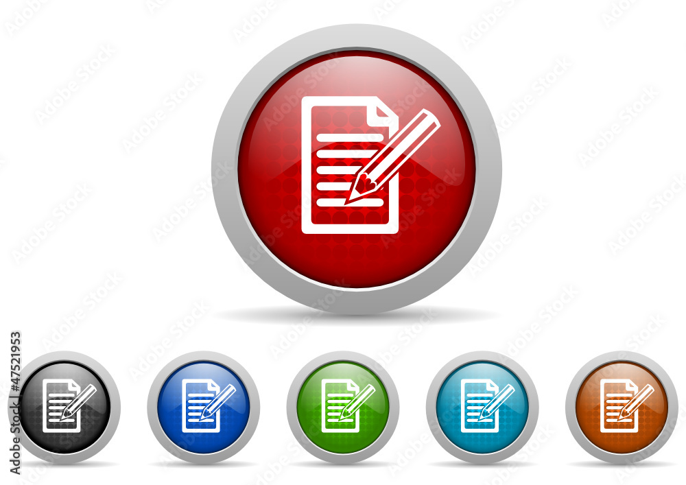 subscribe vector icon set subscribe vector icon set