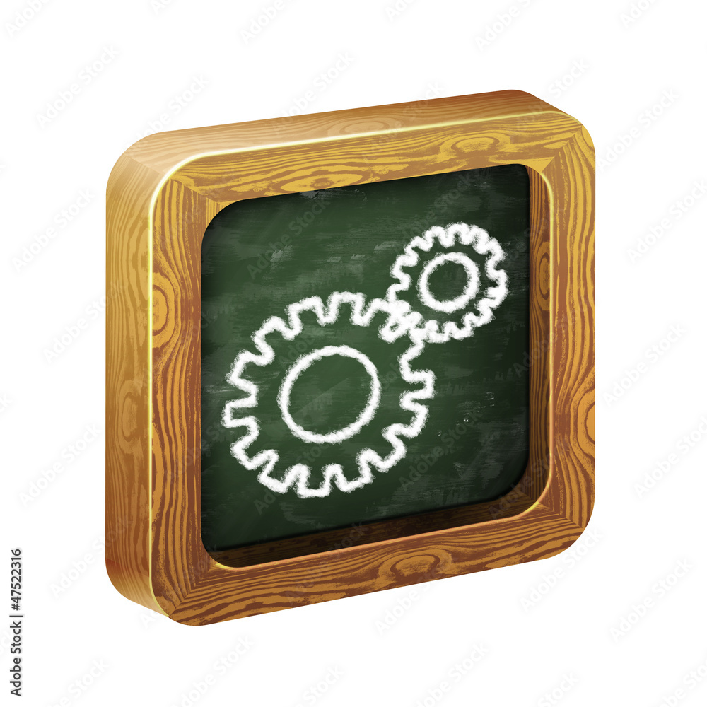The wooden frame of the icon, chalk hand-painted The wooden frame of the icon, chalk hand-painted