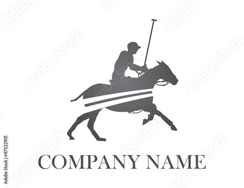 polo player logo