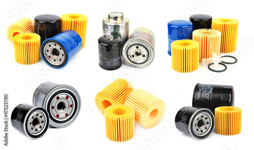 Collection oil filter