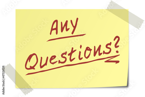 Any Quesions  #121207-svg003 photo