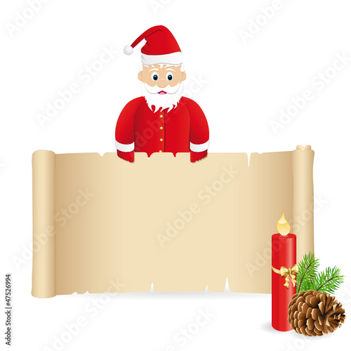 Weihnachtsgruß vom Weihnachtsmann