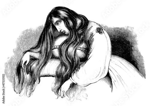 Long Haired Woman