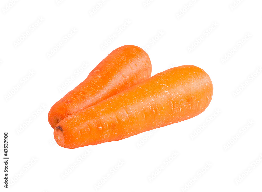 carrots isolated on white background,with clipping path carrots isolated on white background,with clipping path