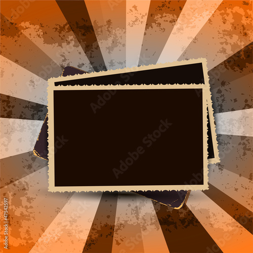 Vintage photo frames