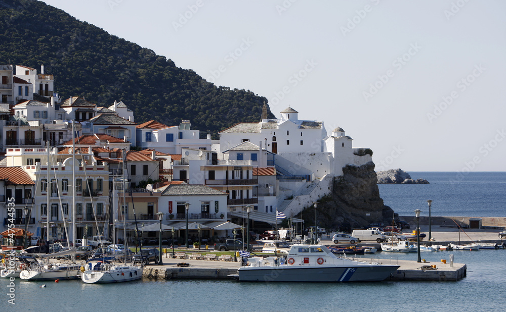 Skopelos Town one of the Sporades Islands