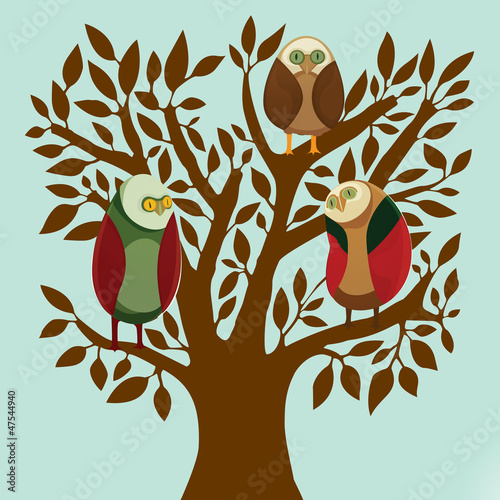 Family on a tree