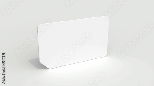 White Sim card full rotation endless loop