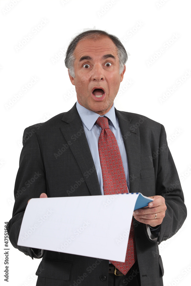 Executive shocked by results Executive shocked by results