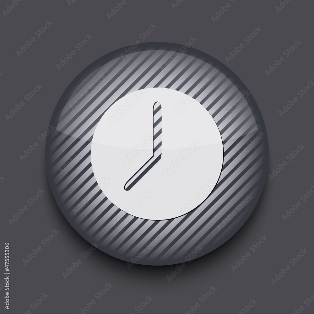 Vector app circle striped icon on gray background. Eps 10 Vector app circle striped icon on gray background. Eps 10