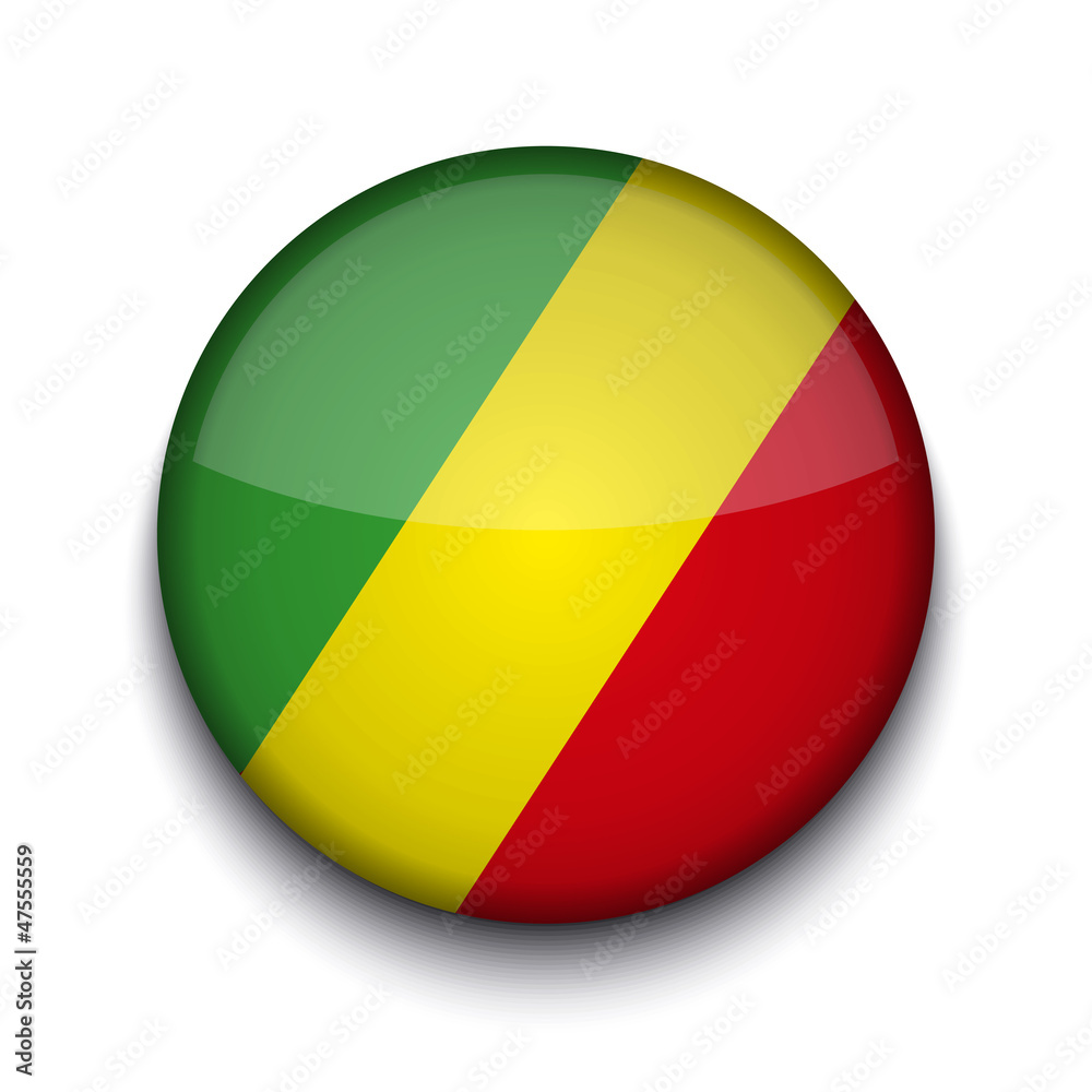 Vector creative circle flag on white background. Eps10 Vector creative circle flag on white background. Eps10