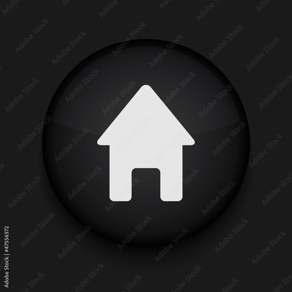 Vector house icon. Eps10. Easy to edit