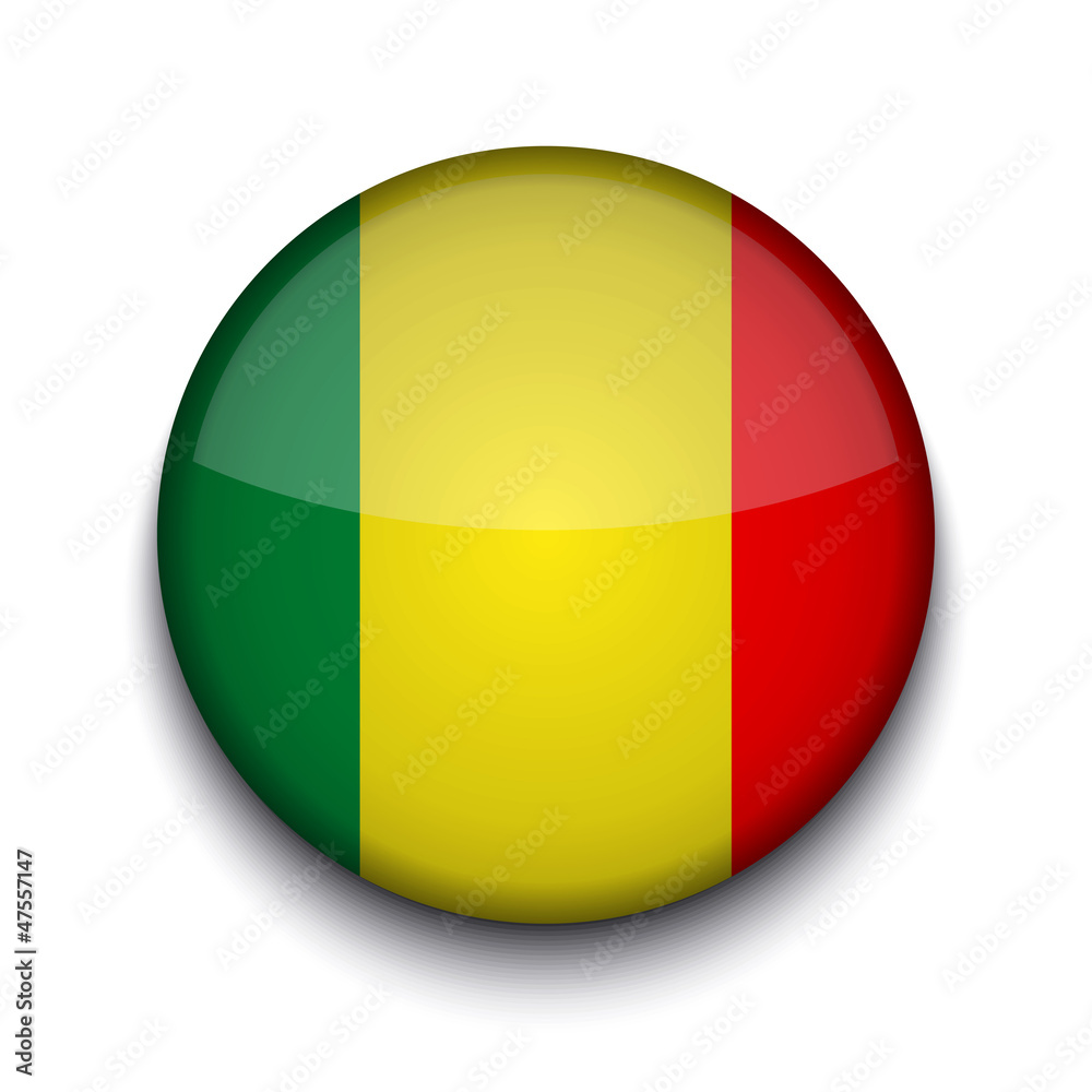 Vector creative circle flag on white background. Eps10 Vector creative circle flag on white background. Eps10