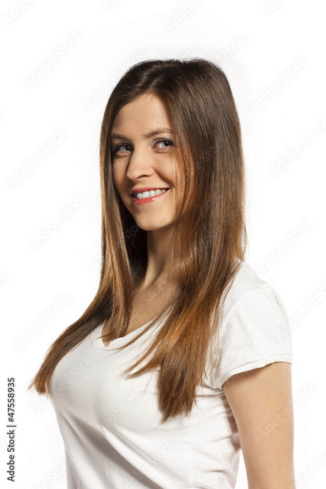 emotional young woman is laughing loudly emotional young woman is laughing loudly