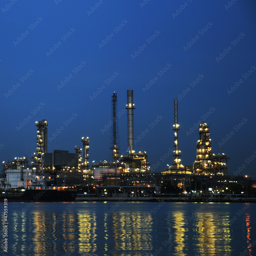 Oil petroleum plant