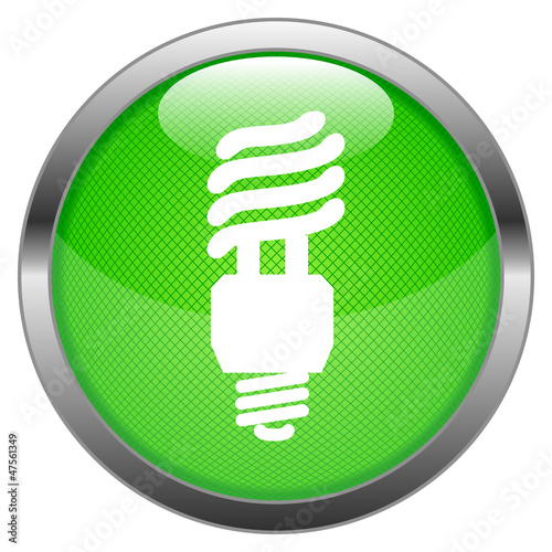 Vector Button Eco Lamp