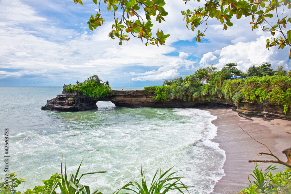 Pura Batu Bolong temple on Bali, Indonesia.