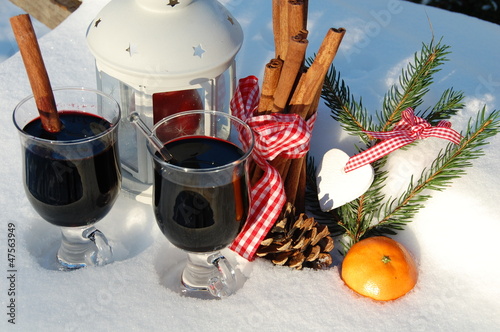 Weihnachtskarte - Glühwein ...