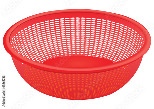 Plastic colander