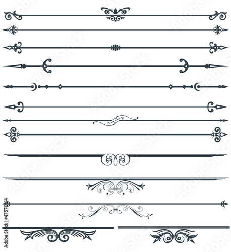 Page decoration set