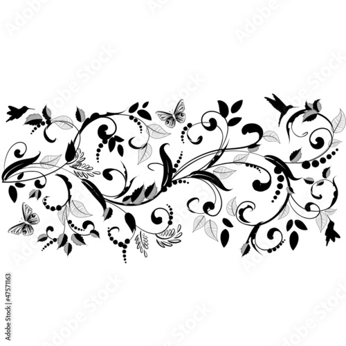plant ornament  for your design