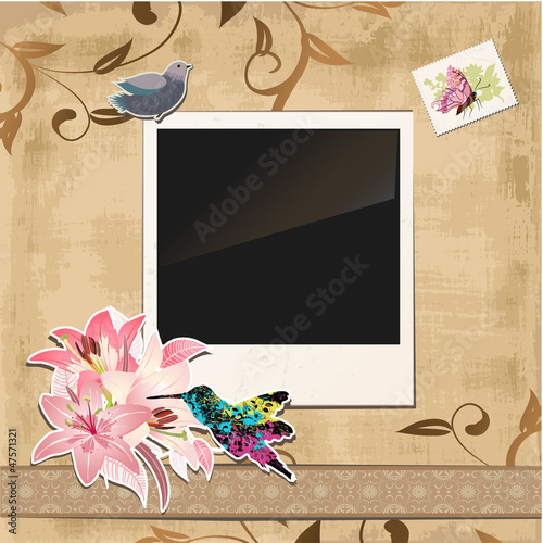 Scrapbook template