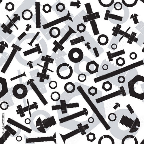 Seamless pattern with elements of fixture