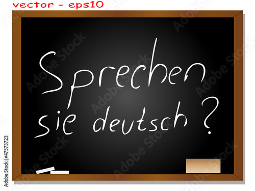 Vector conceptual black blackboard with text