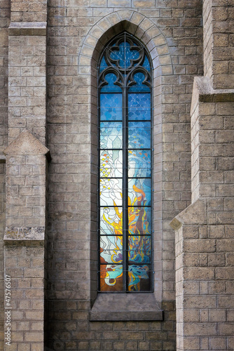 Stained-glass (vitrage) window