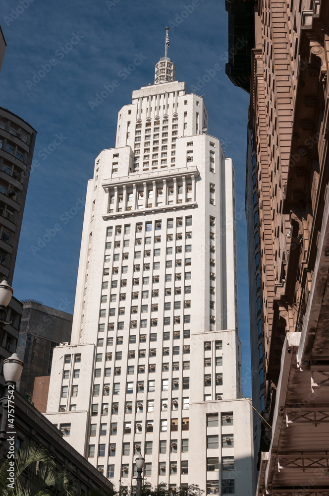 Banespa and Martinelli Building in downtown sao paulo. Banespa and Martinelli Building in downtown sao paulo.