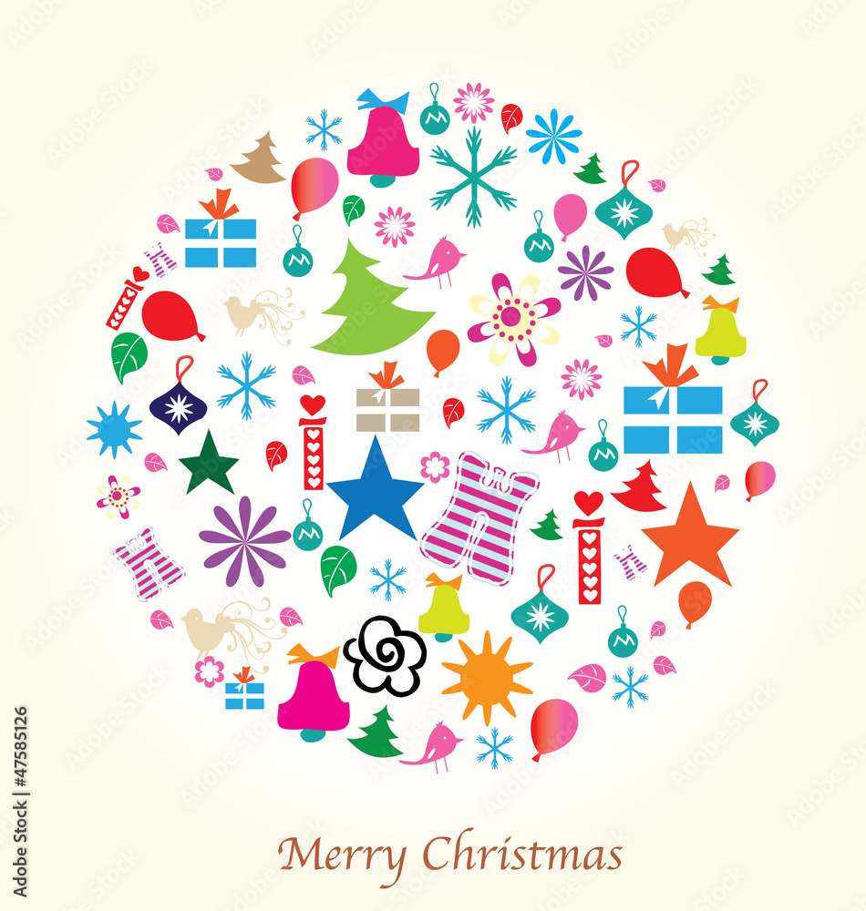 Merry Christmas Design elements Merry Christmas Design elements